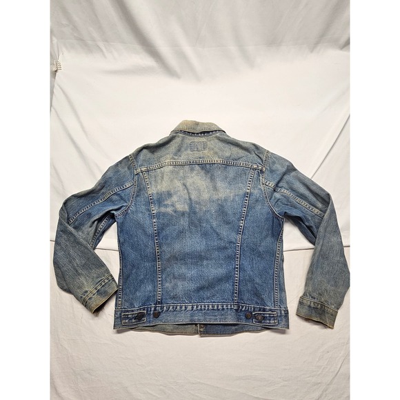 Vintage Levis 70505 0217 Type III Denim Trucker Jacket Blue Size 42 Made in USA - Picture 9 of 9